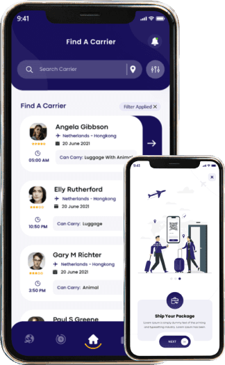 FlyBagz mobile application